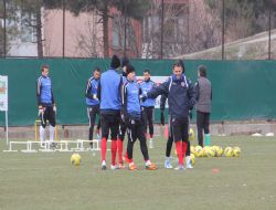 Samsunspor Maçı Hazırlıkları Başladı